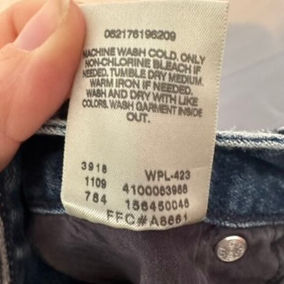 Levi's Eco Bootcut Jeans Women’s Size 10M/30 Blue Stretch Sustainable - Picture 9 of 10